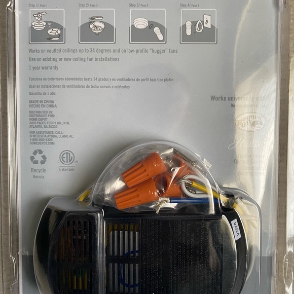 Universal ceiling fan remote control full function. - Picture 1 of 2